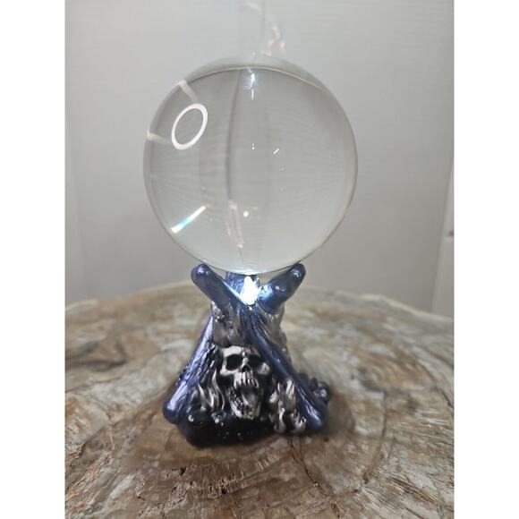 100mm K9 Clear Photography Crystal Ball Sphere Decoration Lens Photo + Stand - Picture 12 of 13